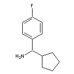 cyclopentyl(4-fluorophenyl)methanamine