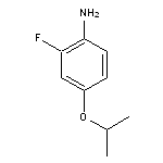 2-fluoro-4-(propan-2-yloxy)aniline