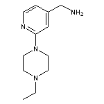 [2-(4-ethylpiperazin-1-yl)pyridin-4-yl]methanamine