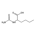 2-(carbamoylamino)hexanoic acid