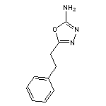 5-(2-phenylethyl)-1,3,4-oxadiazol-2-amine