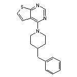 4-benzyl-1-{thieno[2,3-d]pyrimidin-4-yl}piperidine