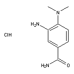 3-amino-4-(dimethylamino)benzamide hydrochloride