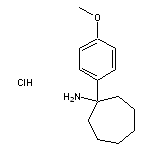 1-(4-methoxyphenyl)cycloheptan-1-amine hydrochloride