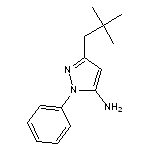 3-(2,2-dimethylpropyl)-1-phenyl-1H-pyrazol-5-amine