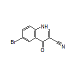 6-bromo-4-oxo-1,4-dihydroquinoline-3-carbonitrile