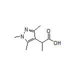 2-(1,3,5-Trimethyl-4-pyrazolyl)propanoic Acid