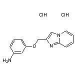 3-{imidazo[1,2-a]pyridin-2-ylmethoxy}aniline dihydrochloride