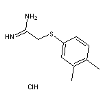 2-[(3,4-dimethylphenyl)sulfanyl]ethanimidamide hydrochloride