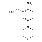 2-amino-5-(thiomorpholin-4-yl)benzoic acid