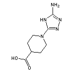 1-(5-amino-4H-1,2,4-triazol-3-yl)piperidine-4-carboxylic acid