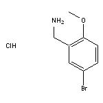 (5-bromo-2-methoxyphenyl)methanamine hydrochloride