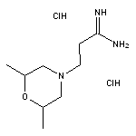 3-(2,6-dimethylmorpholin-4-yl)propanimidamide dihydrochloride