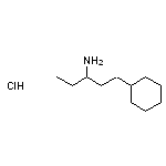 1-cyclohexylpentan-3-amine hydrochloride