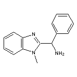 (1-methyl-1H-1,3-benzodiazol-2-yl)(phenyl)methanamine