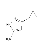 3-(2-methylcyclopropyl)-1H-pyrazol-5-amine