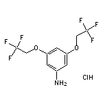 3,5-bis(2,2,2-trifluoroethoxy)aniline hydrochloride