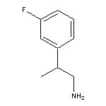 2-(3-fluorophenyl)propan-1-amine