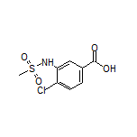 4-Chloro-3-(methylsulfonamido)benzoic Acid