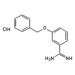 3-(benzyloxy)benzene-1-carboximidamide hydrochloride