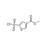 methyl 5-(chlorosulfonyl)thiophene-3-carboxylate