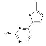 5-(5-methylthiophen-2-yl)-1,2,4-triazin-3-amine