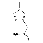 (1-methyl-1H-pyrazol-4-yl)thiourea