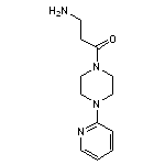 3-amino-1-[4-(pyridin-2-yl)piperazin-1-yl]propan-1-one