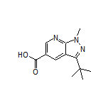 3-(tert-Butyl)-1-methyl-1H-pyrazolo[3,4-b]pyridine-5-carboxylic Acid