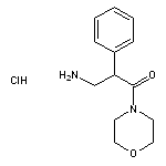 3-amino-1-(morpholin-4-yl)-2-phenylpropan-1-one hydrochloride