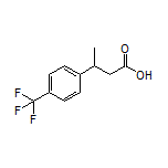 3-[4-(trifluoromethyl)phenyl]butanoic acid