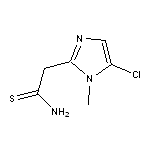 2-(5-chloro-1-methyl-1H-imidazol-2-yl)ethanethioamide