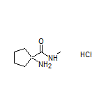 1-Amino-N-methylcyclopentanecarboxamide Hydrochloride