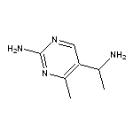 5-(1-aminoethyl)-4-methylpyrimidin-2-amine