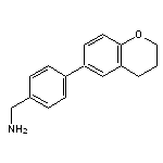 [4-(3,4-dihydro-2H-1-benzopyran-6-yl)phenyl]methanamine