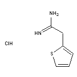 2-(thiophen-2-yl)ethanimidamide hydrochloride