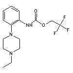 2,2,2-trifluoroethyl N-[2-(4-ethylpiperazin-1-yl)phenyl]carbamate