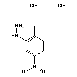 (2-methyl-5-nitrophenyl)hydrazine dihydrochloride