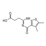 3-(5,6-Dimethyl-4-oxo-1,4-dihydrothieno[2,3-d]pyrimidin-2-yl)propanoic Acid