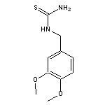 [(3,4-dimethoxyphenyl)methyl]thiourea