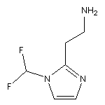 2-[1-(difluoromethyl)-1H-imidazol-2-yl]ethan-1-amine