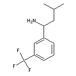 3-methyl-1-[3-(trifluoromethyl)phenyl]butan-1-amine