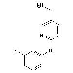 [6-(3-fluorophenoxy)pyridin-3-yl]methanamine