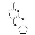 2-chloro-4-N-cyclopentylpyrimidine-4,5-diamine