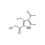 1-(4-Acetyl-3-ethyl-5-methyl-2-pyrrolyl)-2-chloroethanone