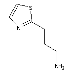 3-(1,3-thiazol-2-yl)-1-propanamine