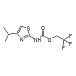 2,2,2-Trifluoroethyl (4-Isopropyl-2-thiazolyl)carbamate