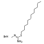 (dodecylsulfanyl)-N’-methylmethanimidamide hydrobromide