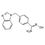 4-(1H-1,3-benzodiazol-1-ylmethyl)-N’-hydroxybenzene-1-carboximidamide