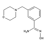 N’-hydroxy-3-(morpholin-4-ylmethyl)benzene-1-carboximidamide